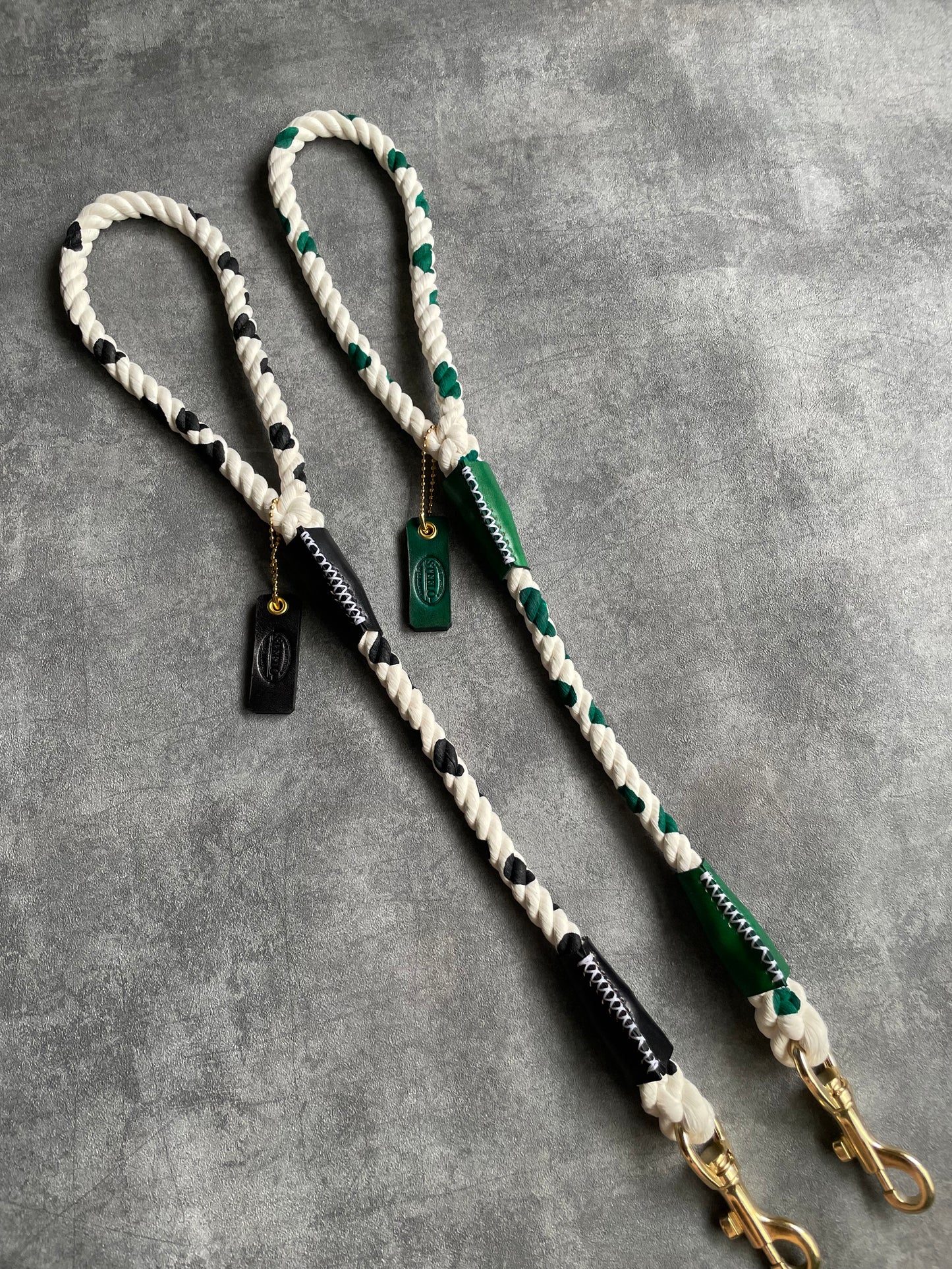 CUSTOM CASUAL Cow pattern ROPE LEAD