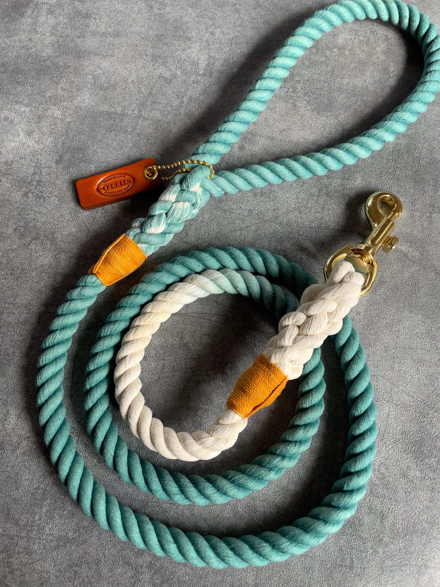GRADATION CASUAL ROPE LEAD/太さ12mm/大型犬-超大型犬まで可