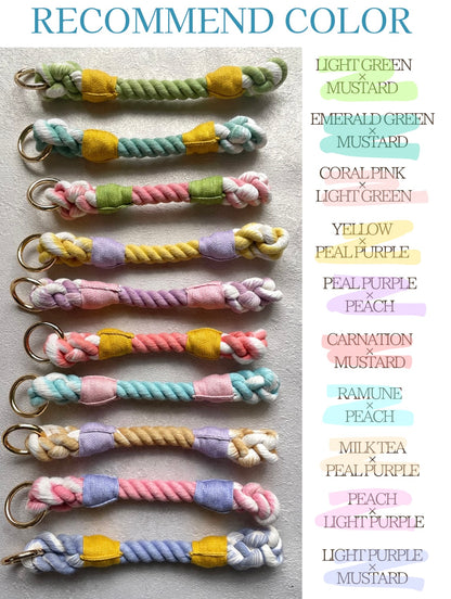 CUSTOM LEATHER ROPE LEAD