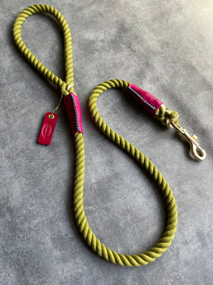 CASUAL ROPE LEAD/PISTACHIO/太さ12mm/20kg-70kg迄