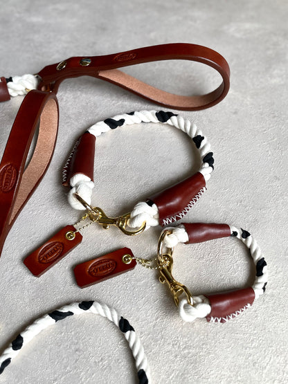 牛柄ROPE COLLAR