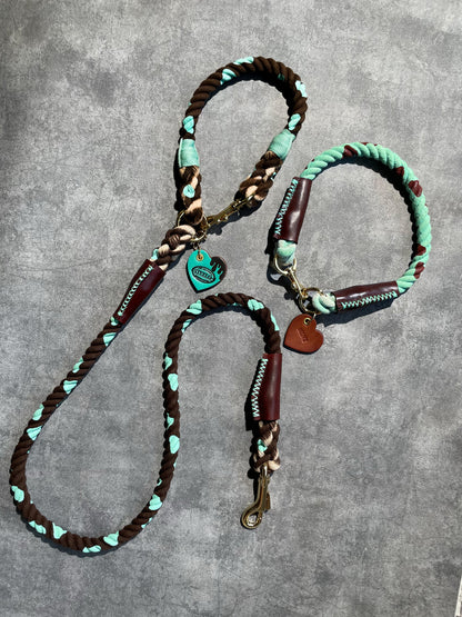 CHOCO MINT CAFE LEAD × MINT PATTERN
