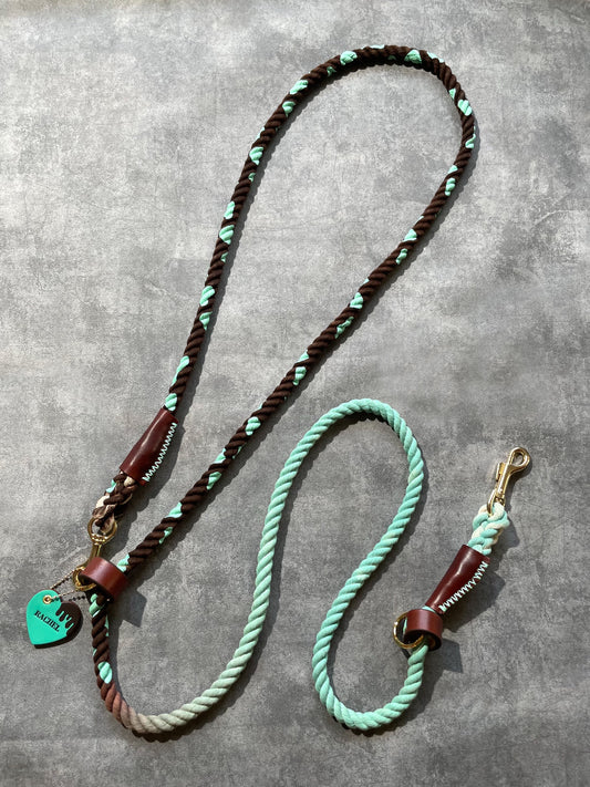 CHOCO MINT 2WAY ROPE LEAD × MINT PATTERN