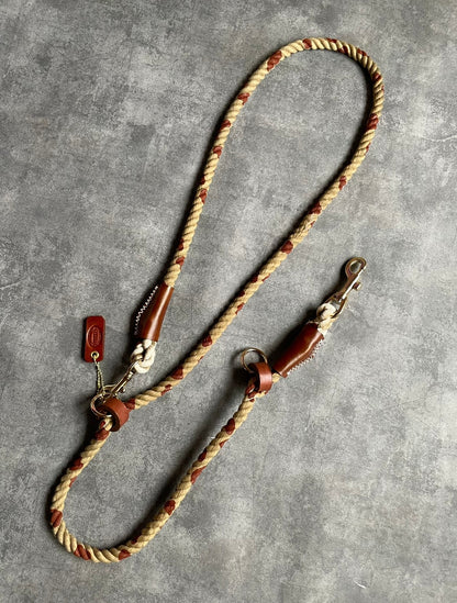 牛柄 2WAY ROPE LEAD