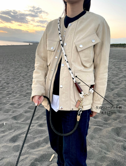牛柄 ROPE SHOULDER  STRAP