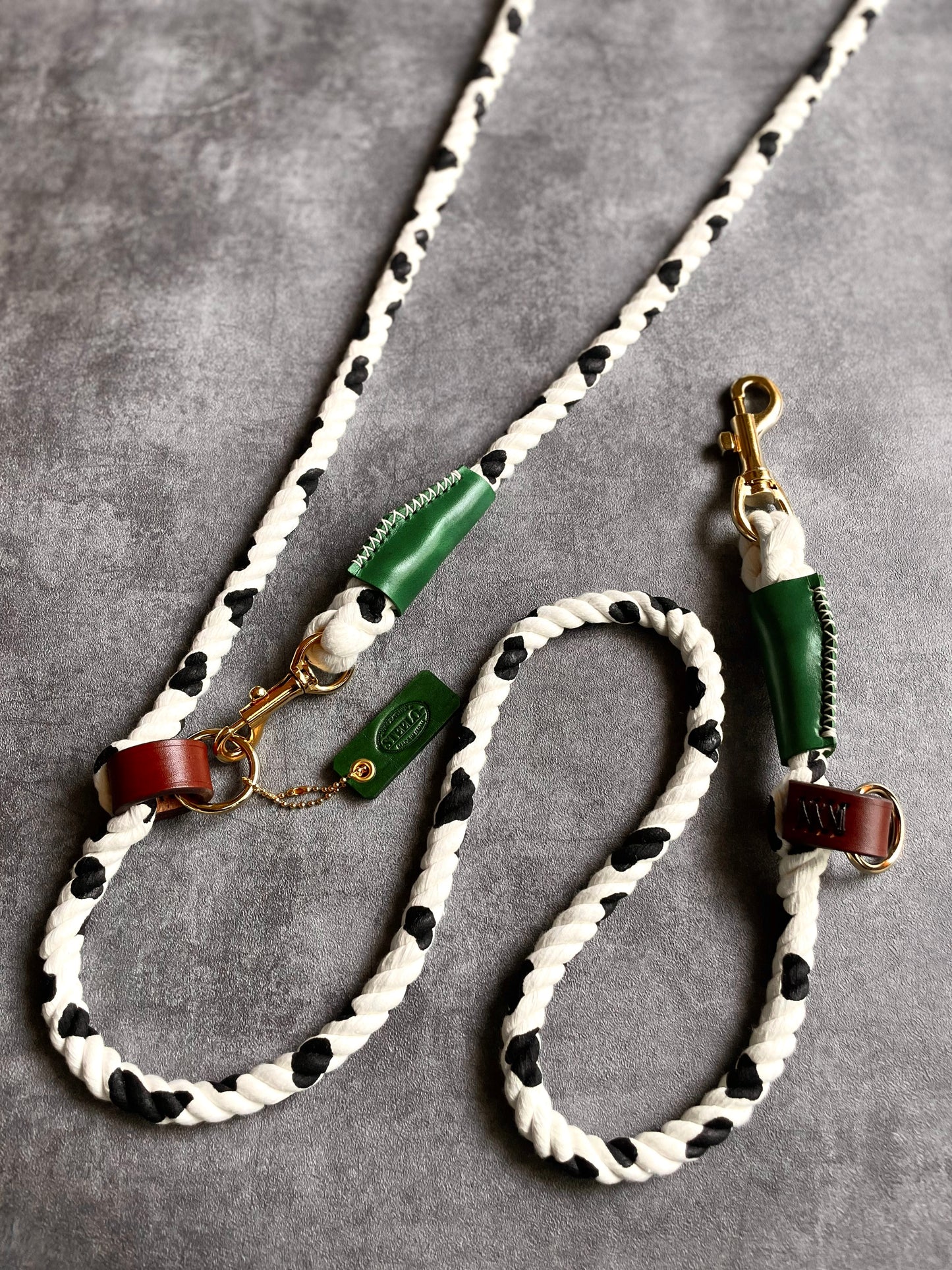 牛柄 2WAY ROPE LEAD