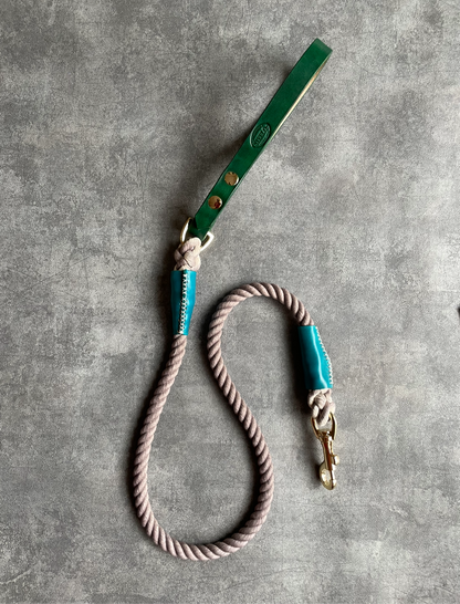 CUSTOM LEATHER ROPE LEAD