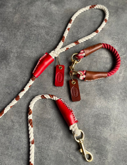 CUSTOM CASUAL 牛柄 ROPE LEAD