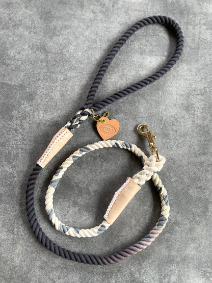GRADATION COW PATTERN ROPE LEAD/太さ9mm/15kg迄