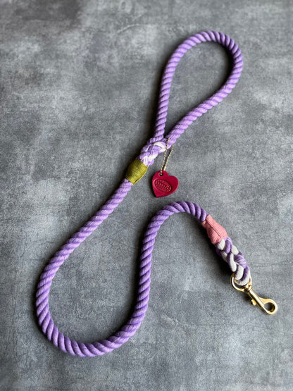 CASUAL ROPE LEAD/ PURPLE /太さ12mm