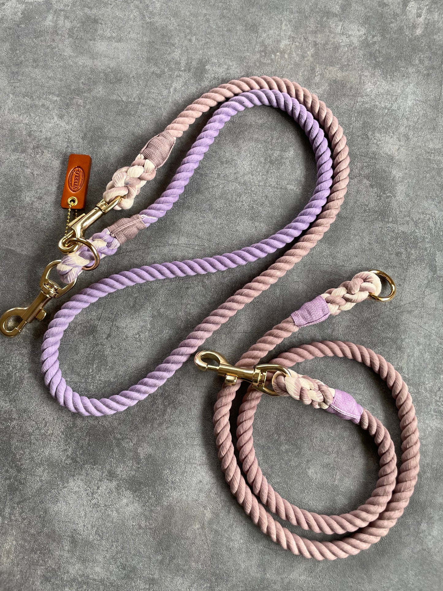 SHOULDER ROPE LEAD SET /太さ12mm/大型犬-超大型犬まで可