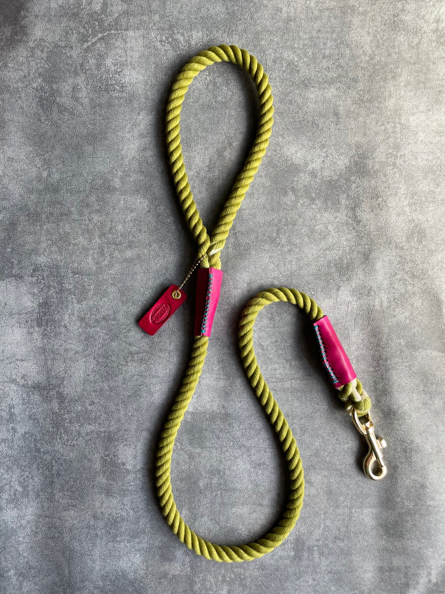 CASUAL ROPE LEAD/PISTACHIO/太さ12mm/20kg-70kg迄