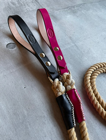 CUSTOM LEATHER ROPE LEAD