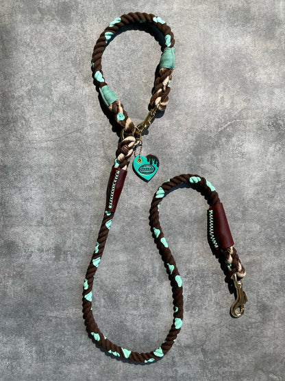 CHOCO MINT CAFE LEAD × MINT PATTERN