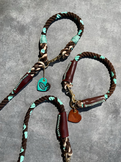 CHOCO MINT CAFE LEAD × MINT PATTERN