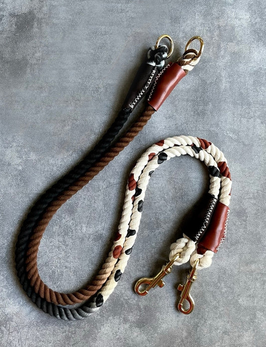 GRADATION 牛柄 ROPE LEAD単品