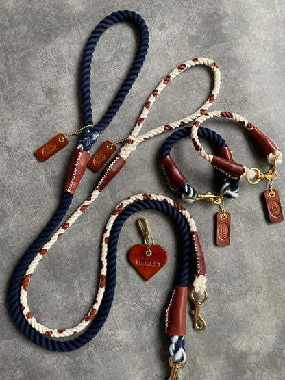 CUSTOM CASUAL 牛柄 ROPE LEAD