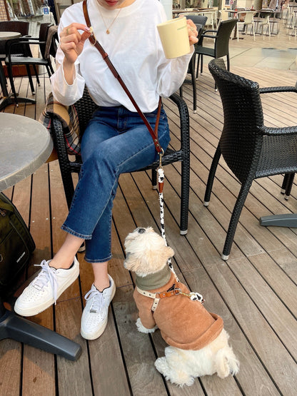 LEATHER SHOULDER STRAP