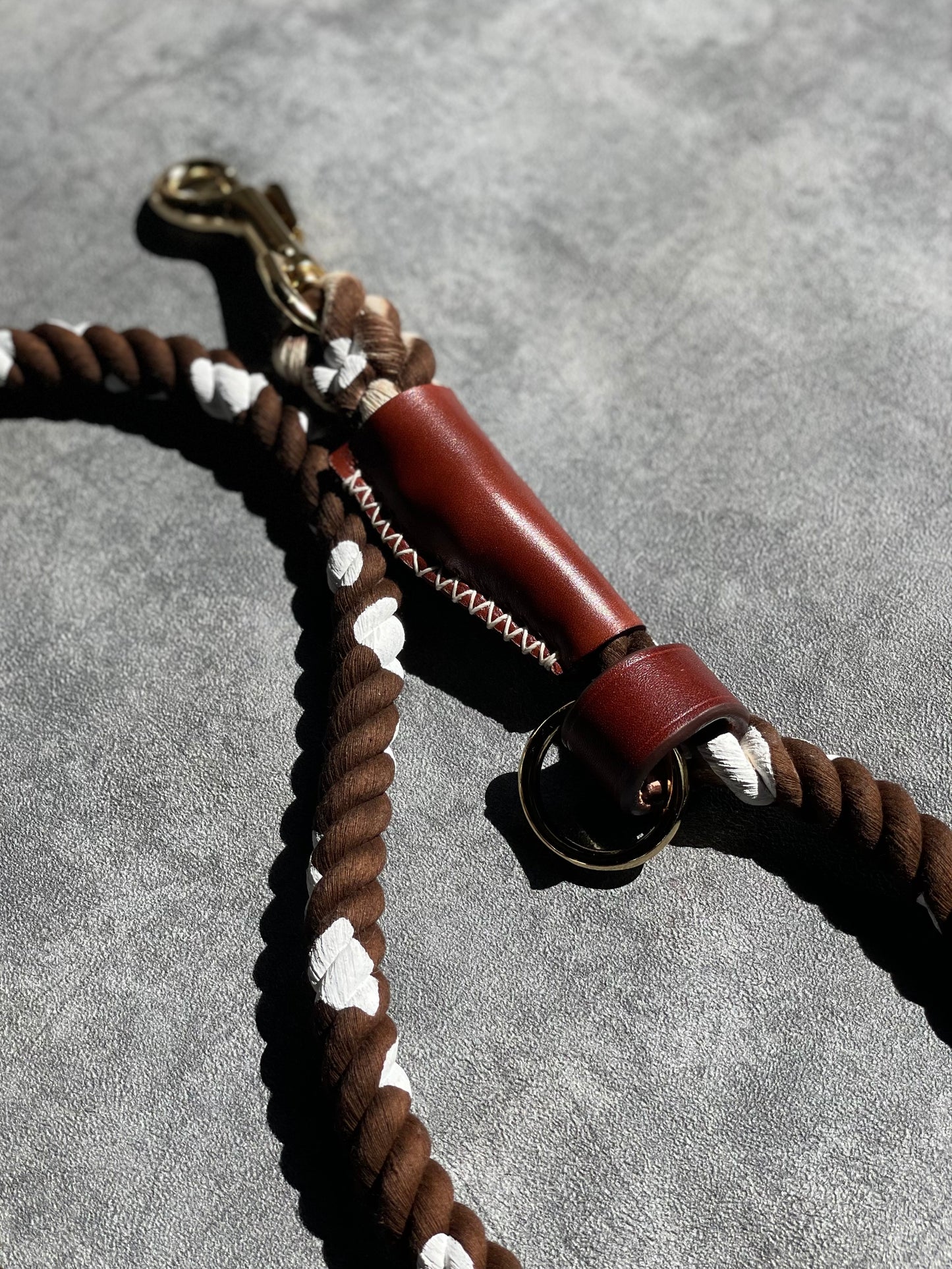牛柄 2WAY ROPE LEAD