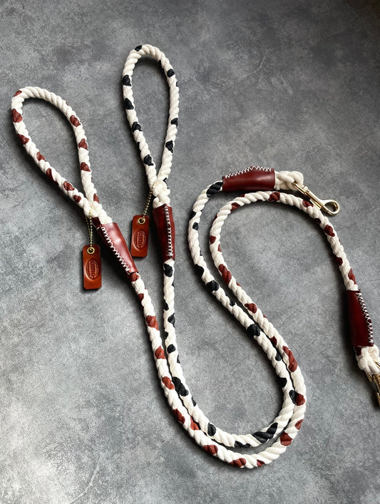 CUSTOM CASUAL 牛柄 ROPE LEAD