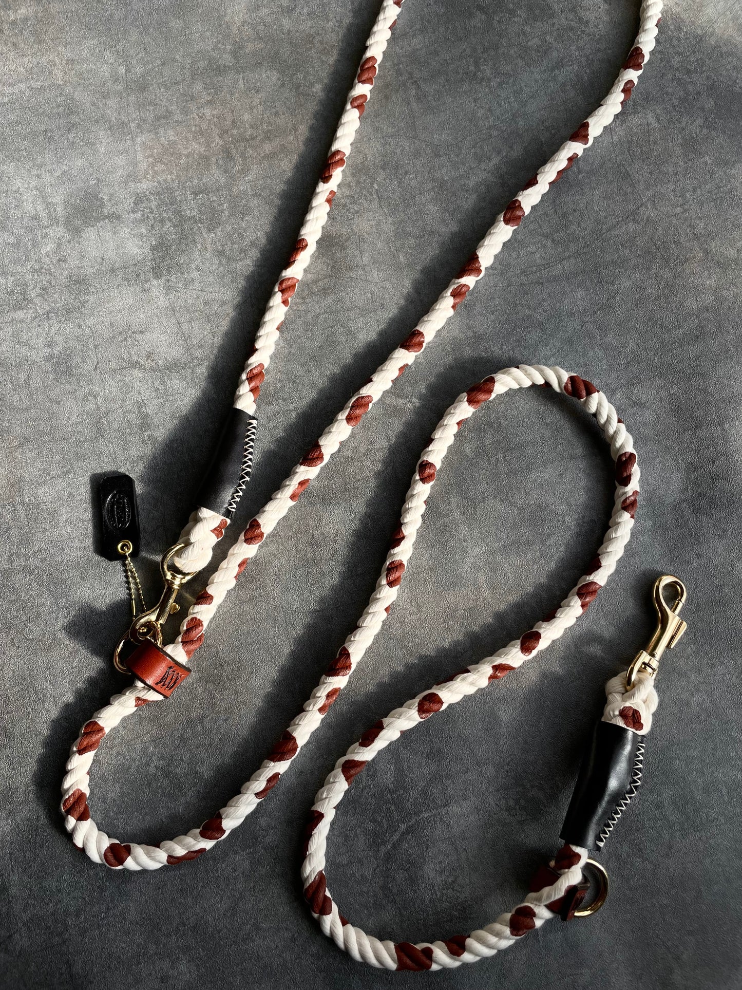 牛柄 2WAY ROPE LEAD