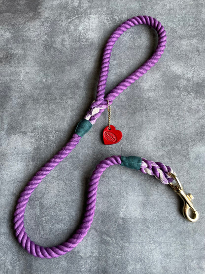 CASUAL ROPE LEAD/ PURPLE /太さ12mm