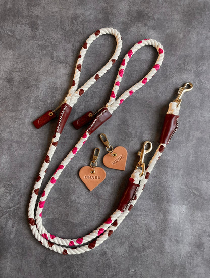 CUSTOM CASUAL 牛柄 ROPE LEAD