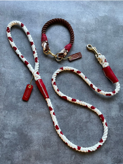 CUSTOM CASUAL 牛柄 ROPE LEAD