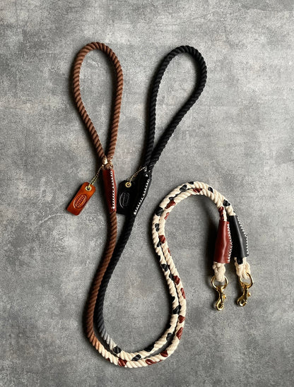 CUSTOM CASUAL 牛柄 ROPE LEAD